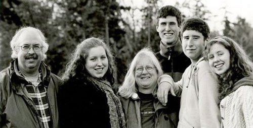 Dave and Genevieve with their four children